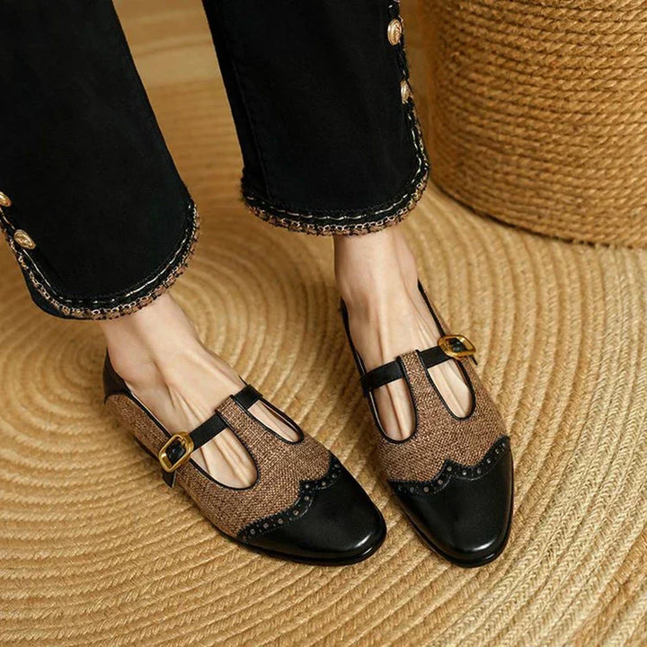 Bregje | Vintage schoenen met gesp