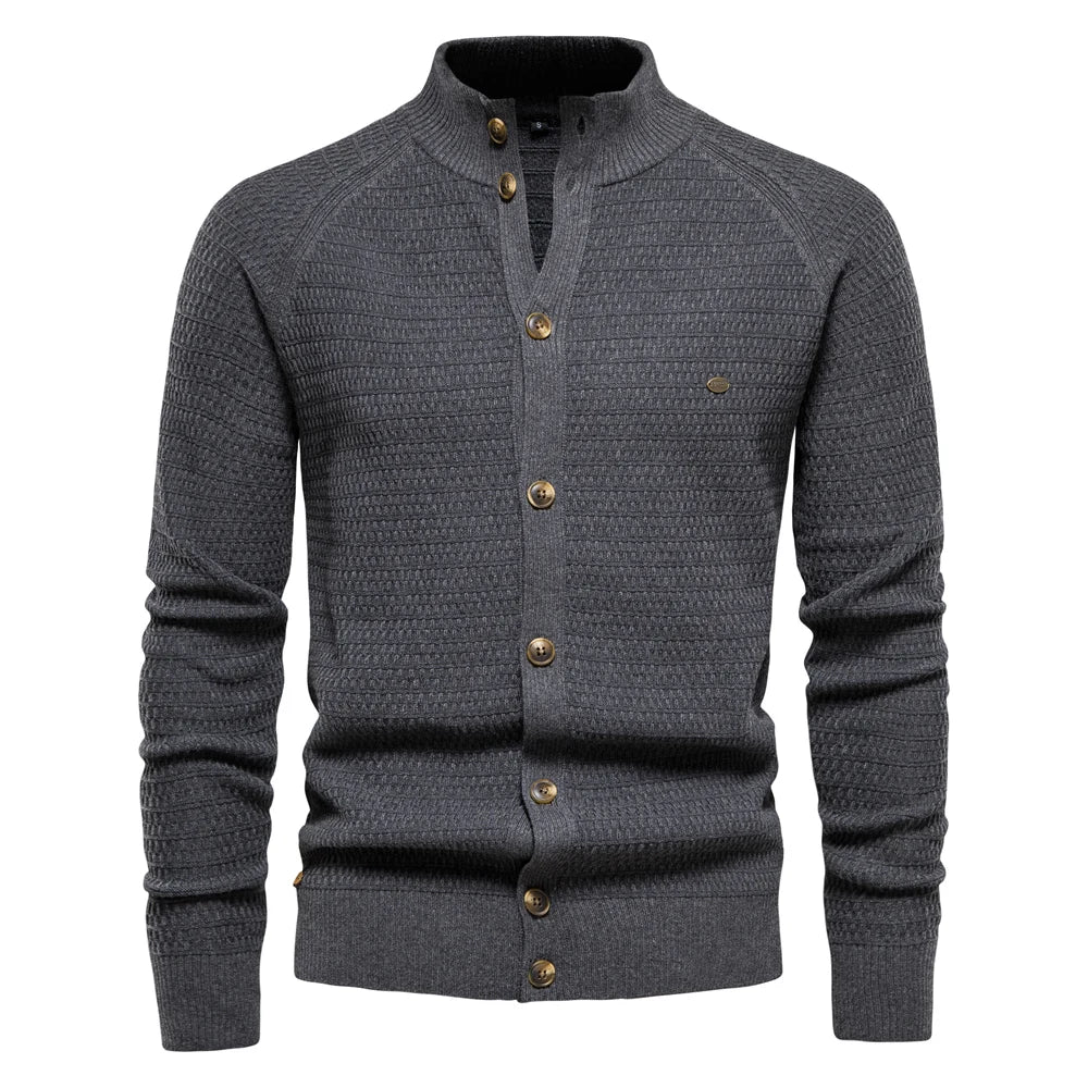 Sander | Katoenen vest met V-hals