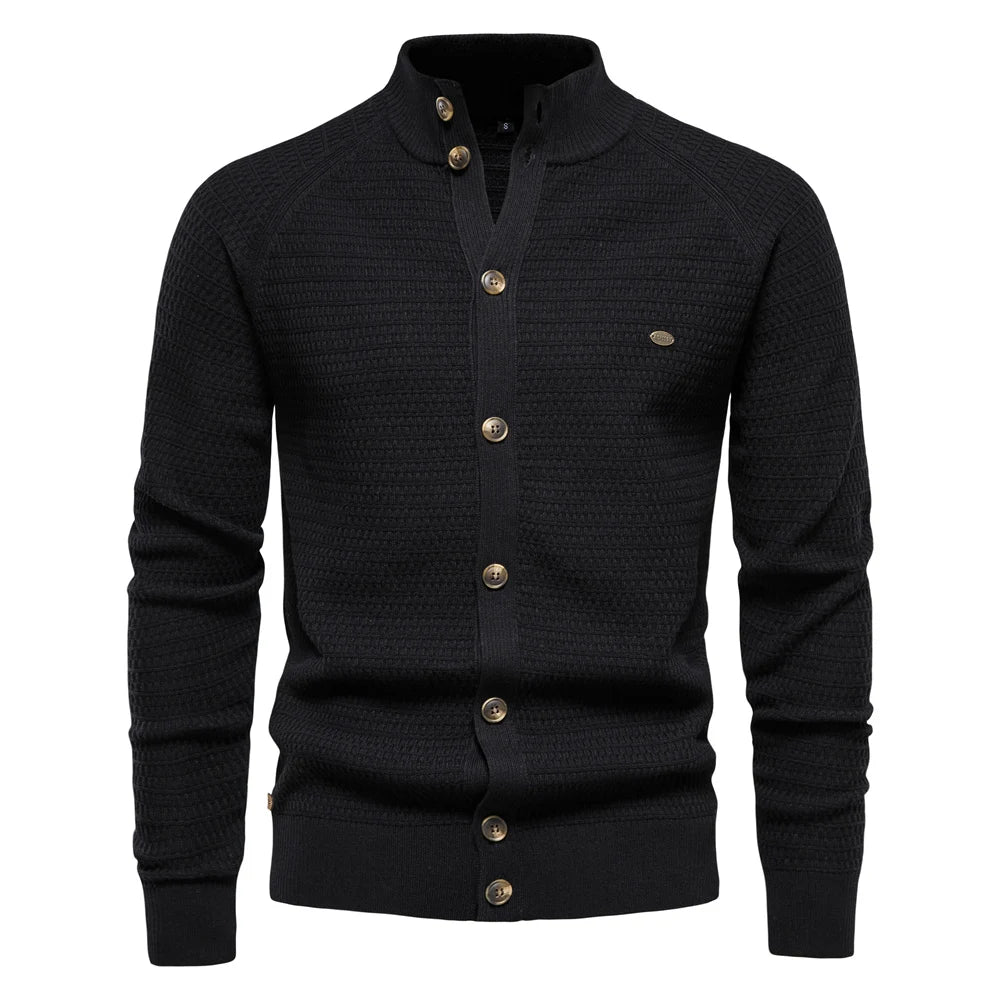 Sander | Katoenen vest met V-hals