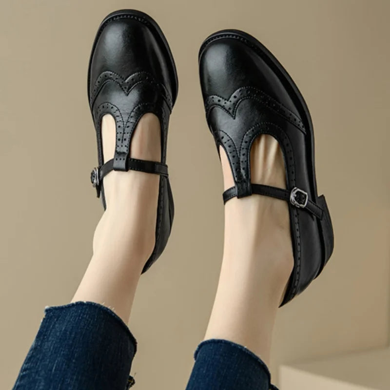 Fenna | Elegante dames T-bandschoenen