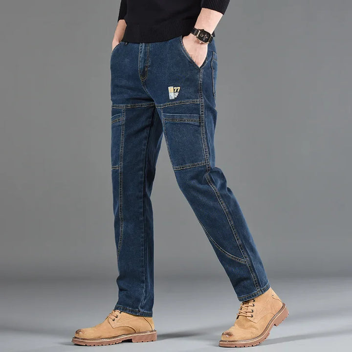 Jip | Stevige utility-jeans met verstevigde panelen