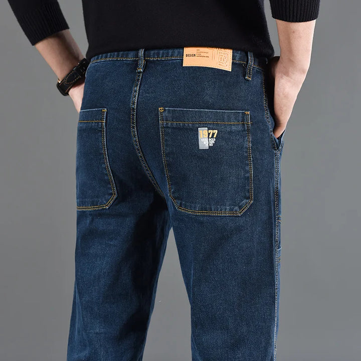 Jip | Stevige utility-jeans met verstevigde panelen