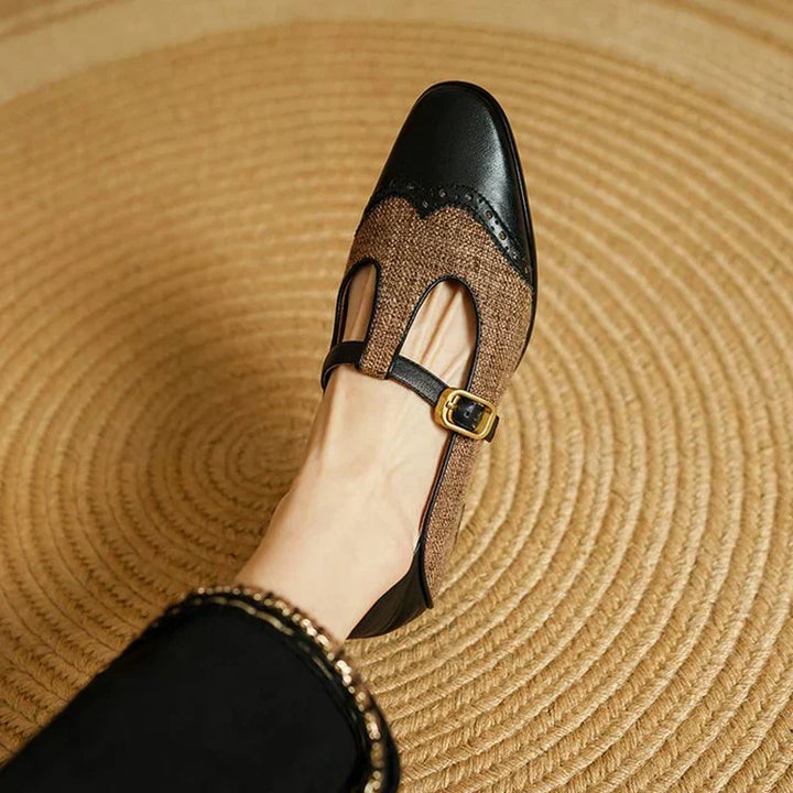Bregje | Vintage schoenen met gesp