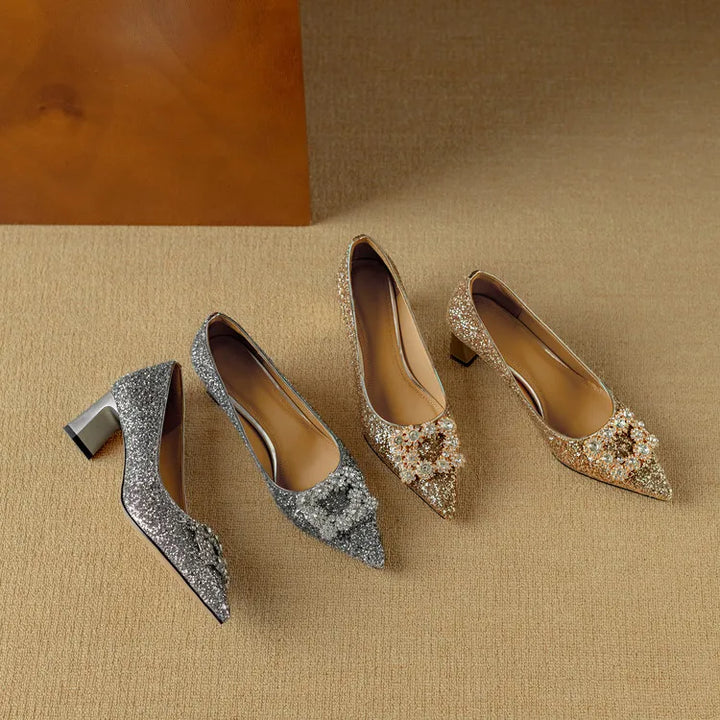Merel | Glitterpumps