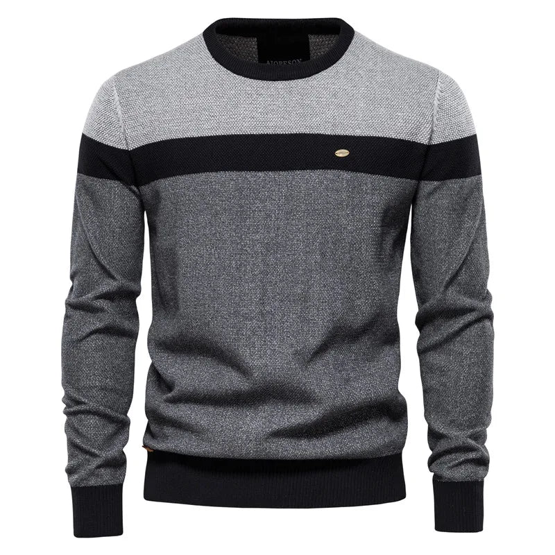 Joost | Gebreid vest met ronde hals