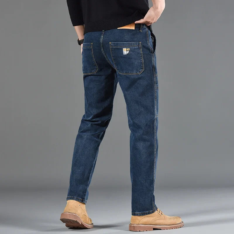 Jip | Stevige utility-jeans met verstevigde panelen