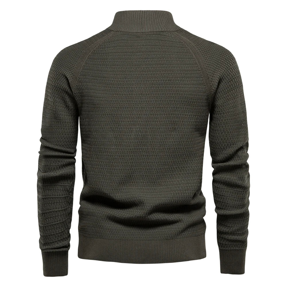 Sander | Katoenen vest met V-hals