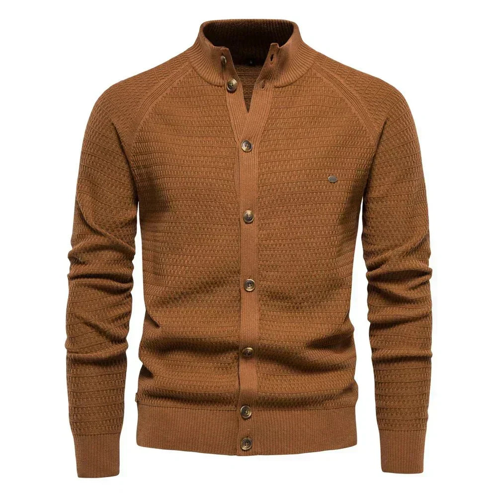 Sander | Katoenen vest met V-hals