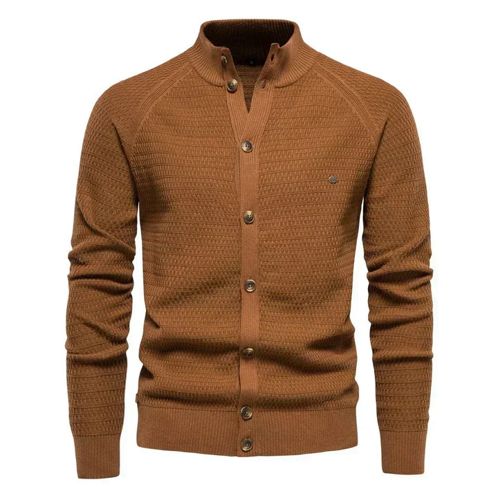 Sander | Katoenen vest met V-hals