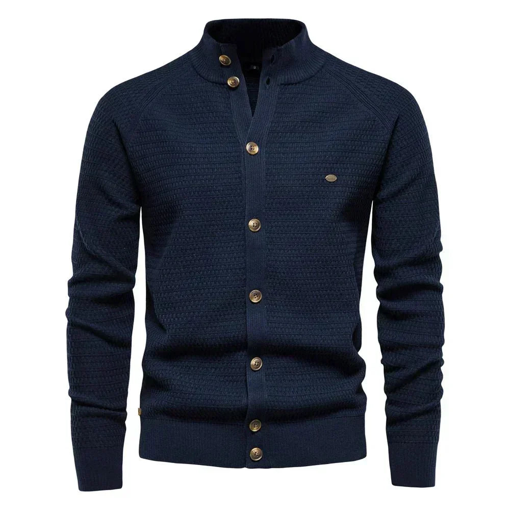 Sander | Katoenen vest met V-hals