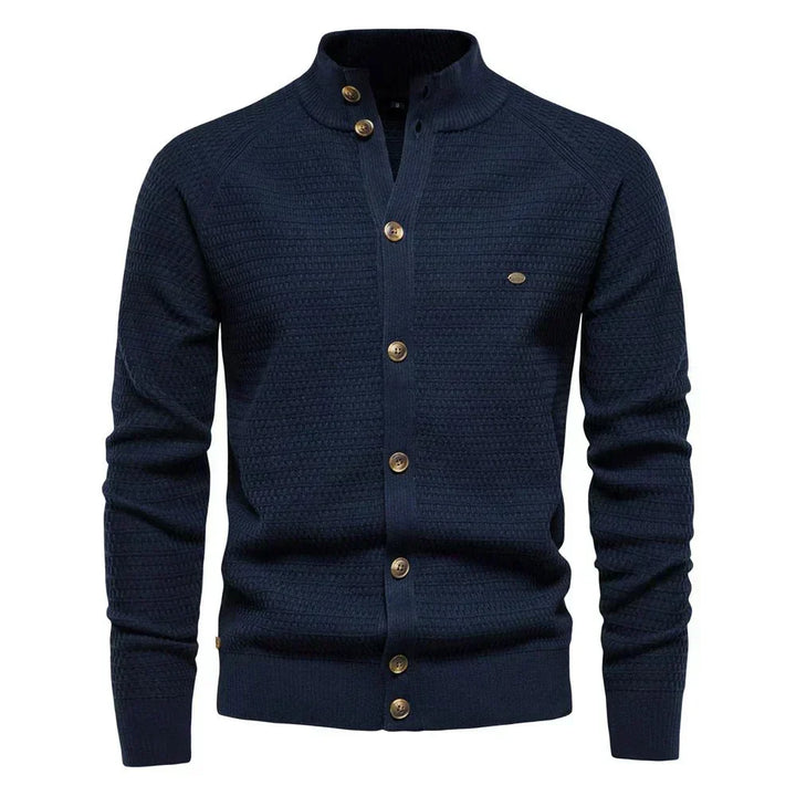Sander | Katoenen vest met V-hals