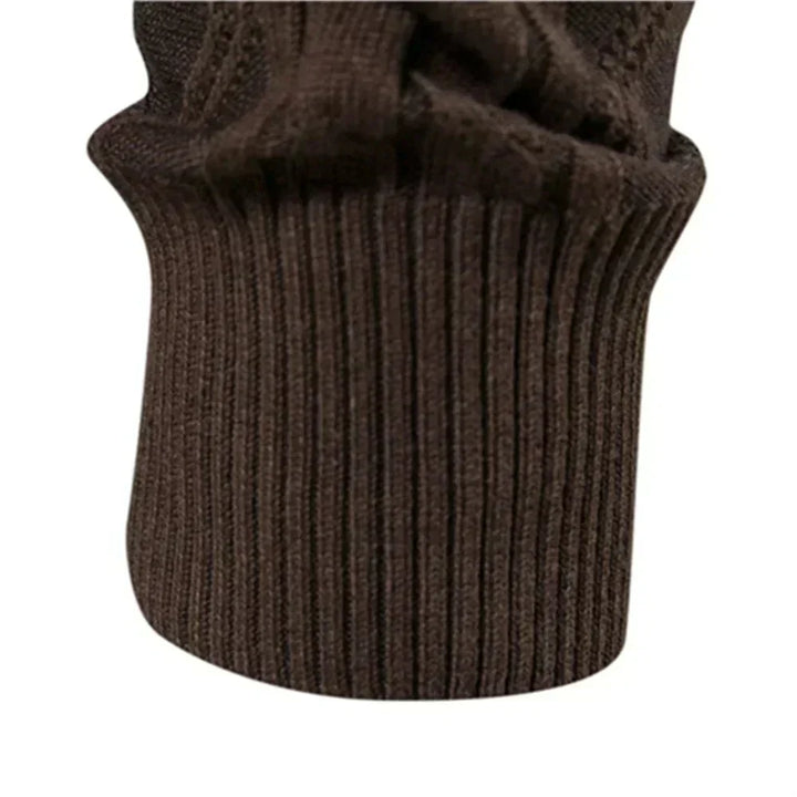 Bram | Gebreid vest met knopen
