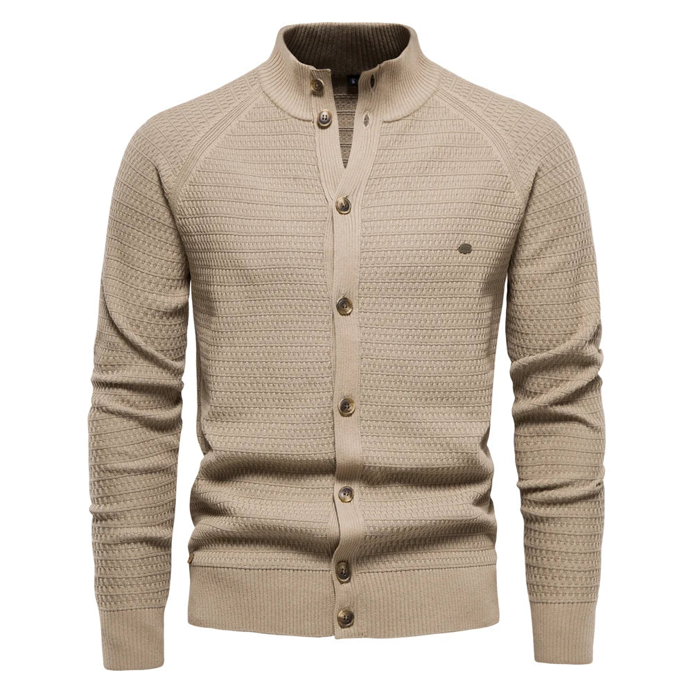 Sander | Katoenen vest met V-hals