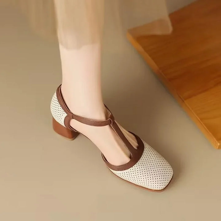 Lieke | Elegante damesschoenen met halfhoge hak