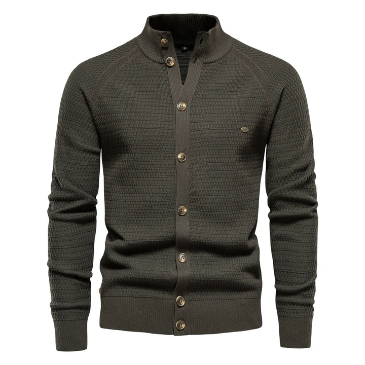Sander | Katoenen vest met V-hals