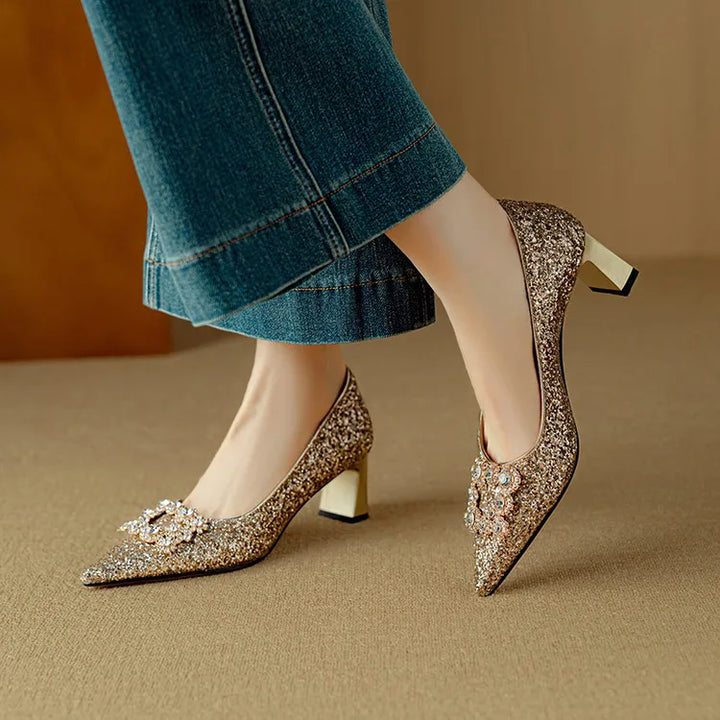 Merel | Glitterpumps