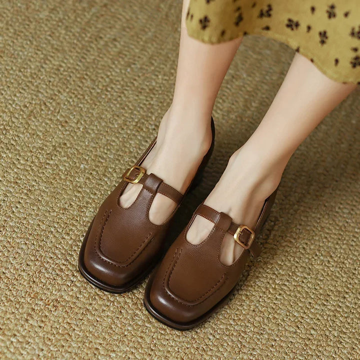 Jasmijn | T-bandschoenen in vintage stijl
