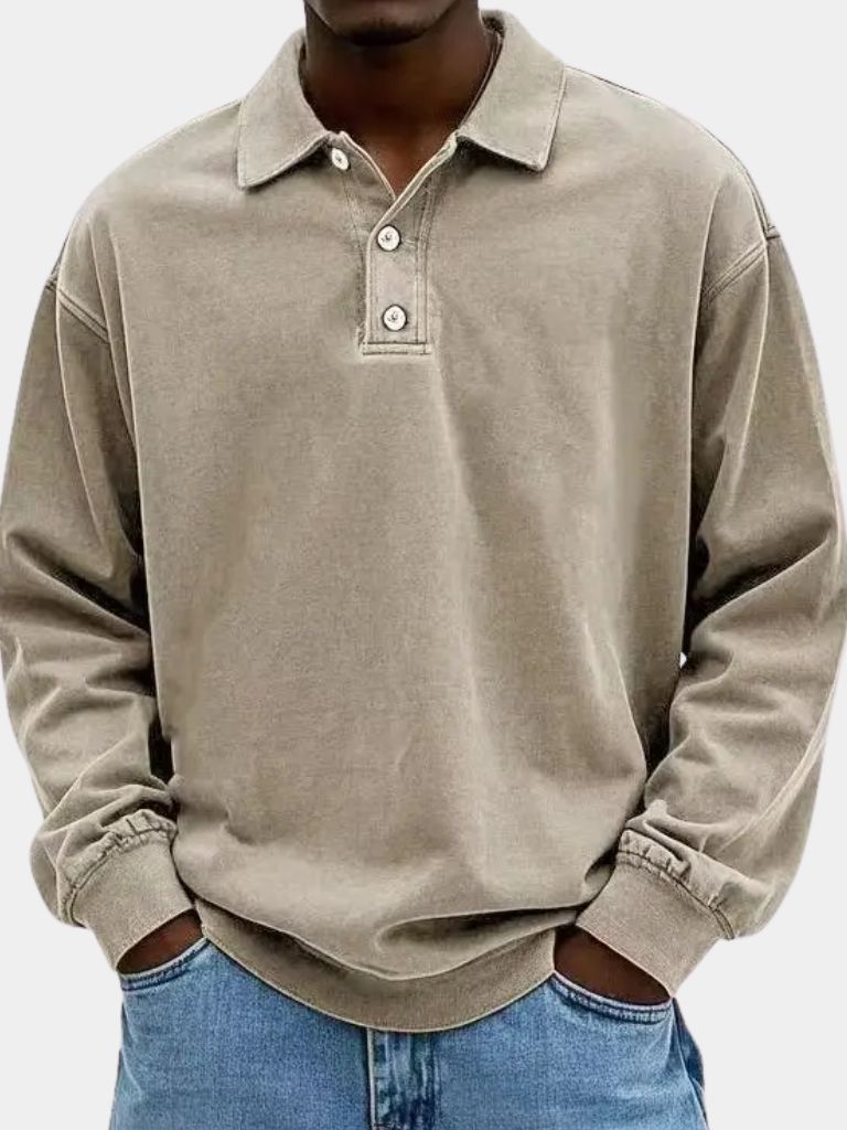 Sytse | Polo met lange mouwen