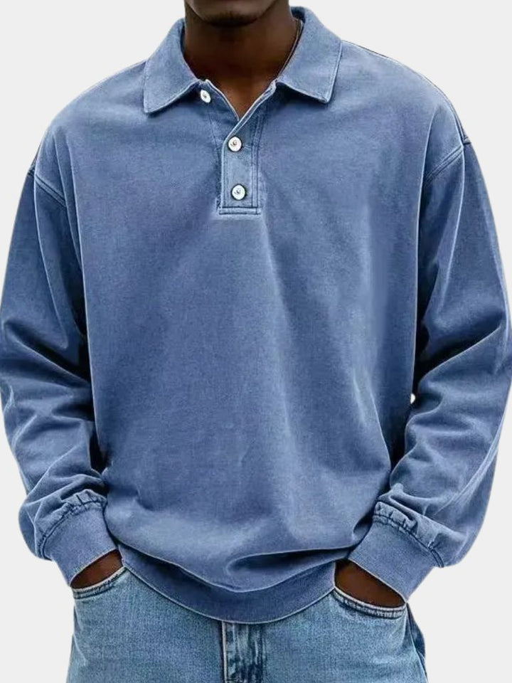 Sytse | Polo met lange mouwen
