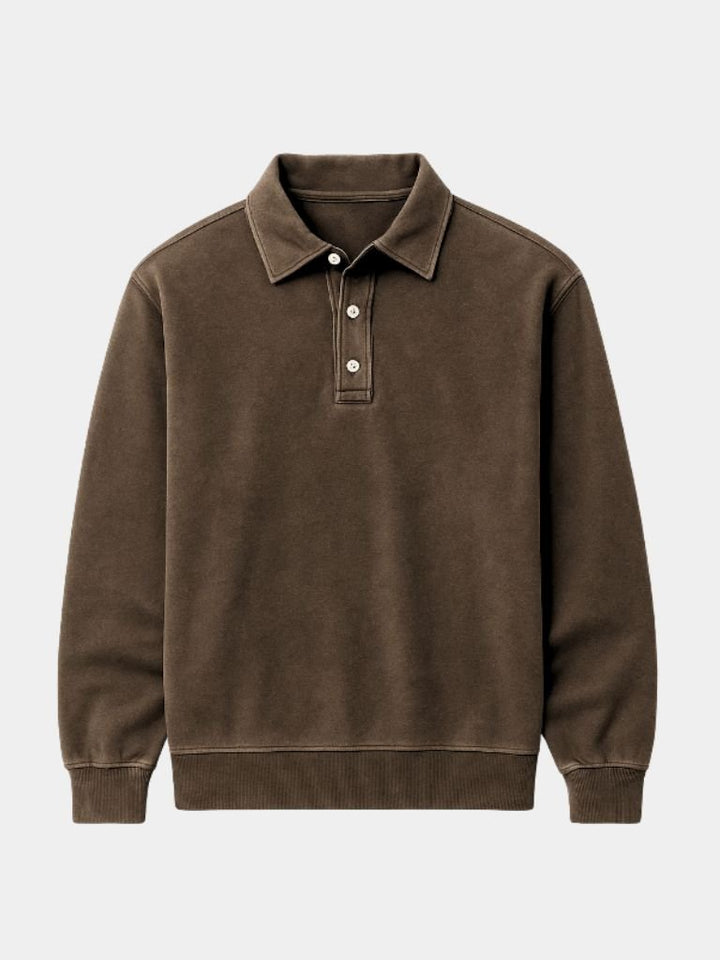 Sytse | Polo met lange mouwen