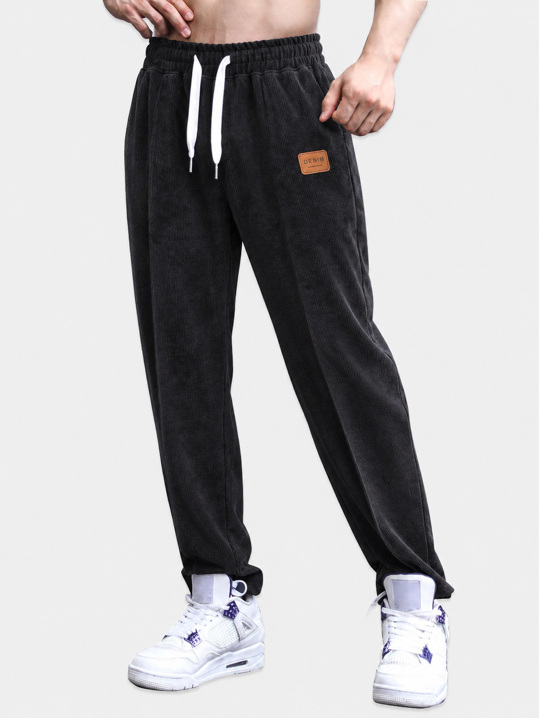 Thijs | Warm gevoerde corduroy broek