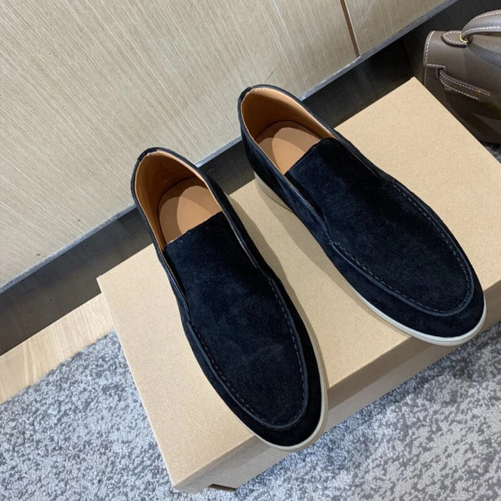 Tjalle | Casual suède loafers