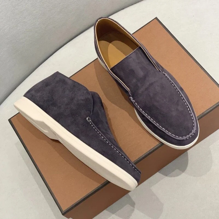 Tjalle | Casual suède loafers