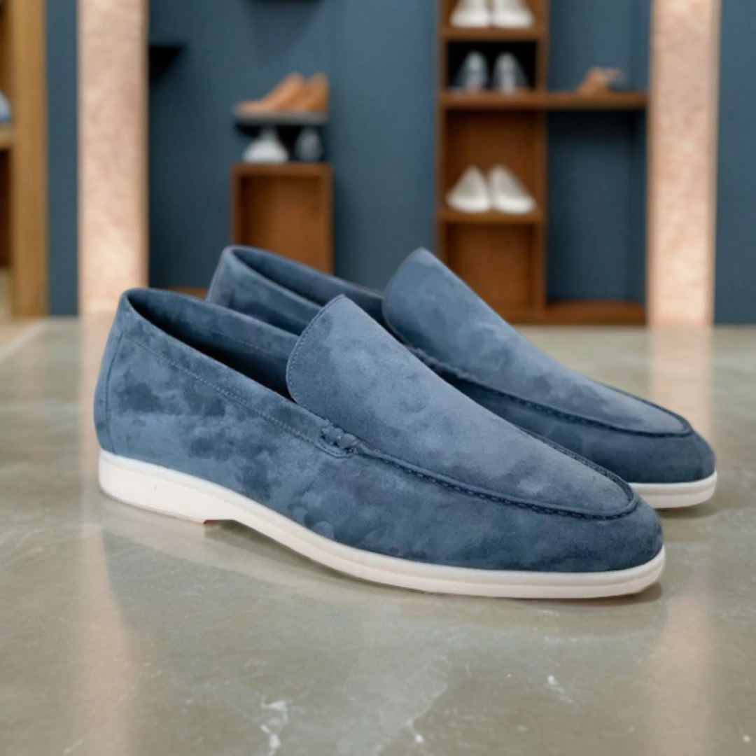 Victor | Hoogwaardige suède loafers