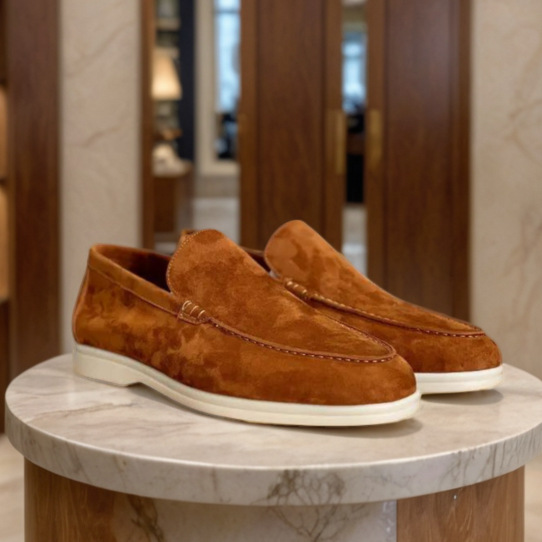 Victor | Hoogwaardige suède loafers
