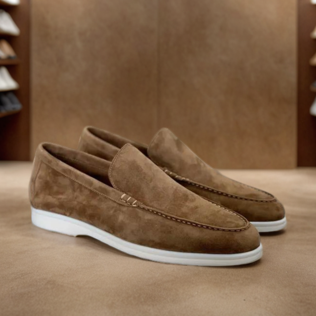 Victor | Hoogwaardige suède loafers