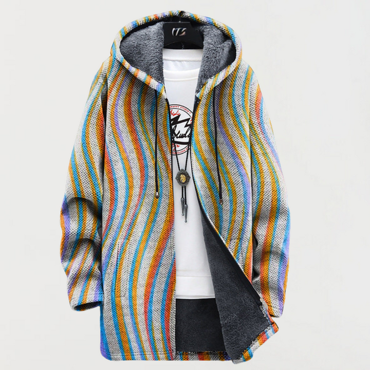 Wendy | Hoodie met pastelstrepen
