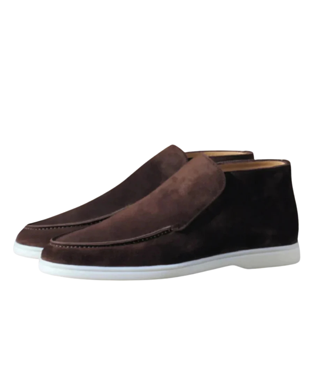 Wietse | Suède loafers met verhoogde zool