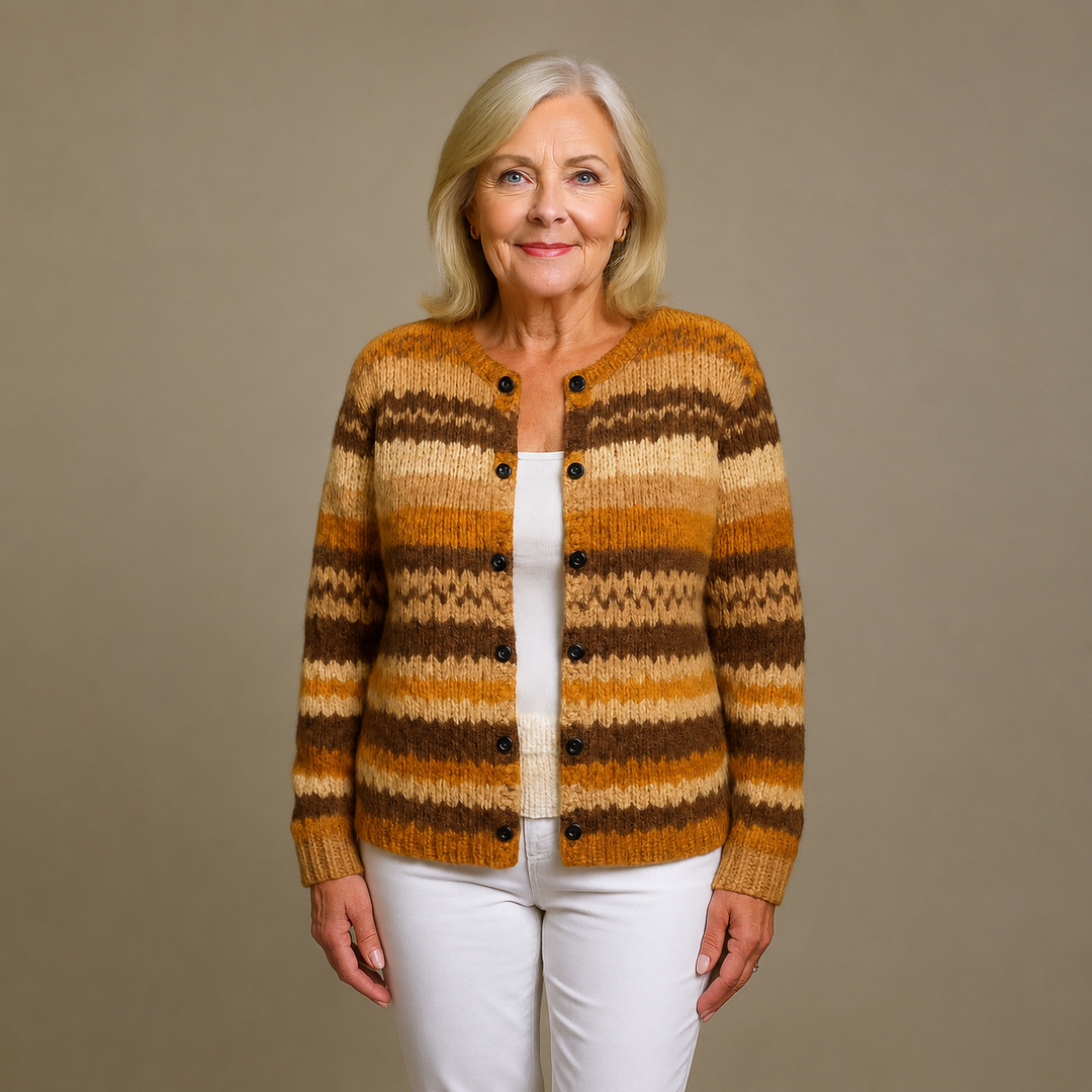 Wietske | Bruin vest