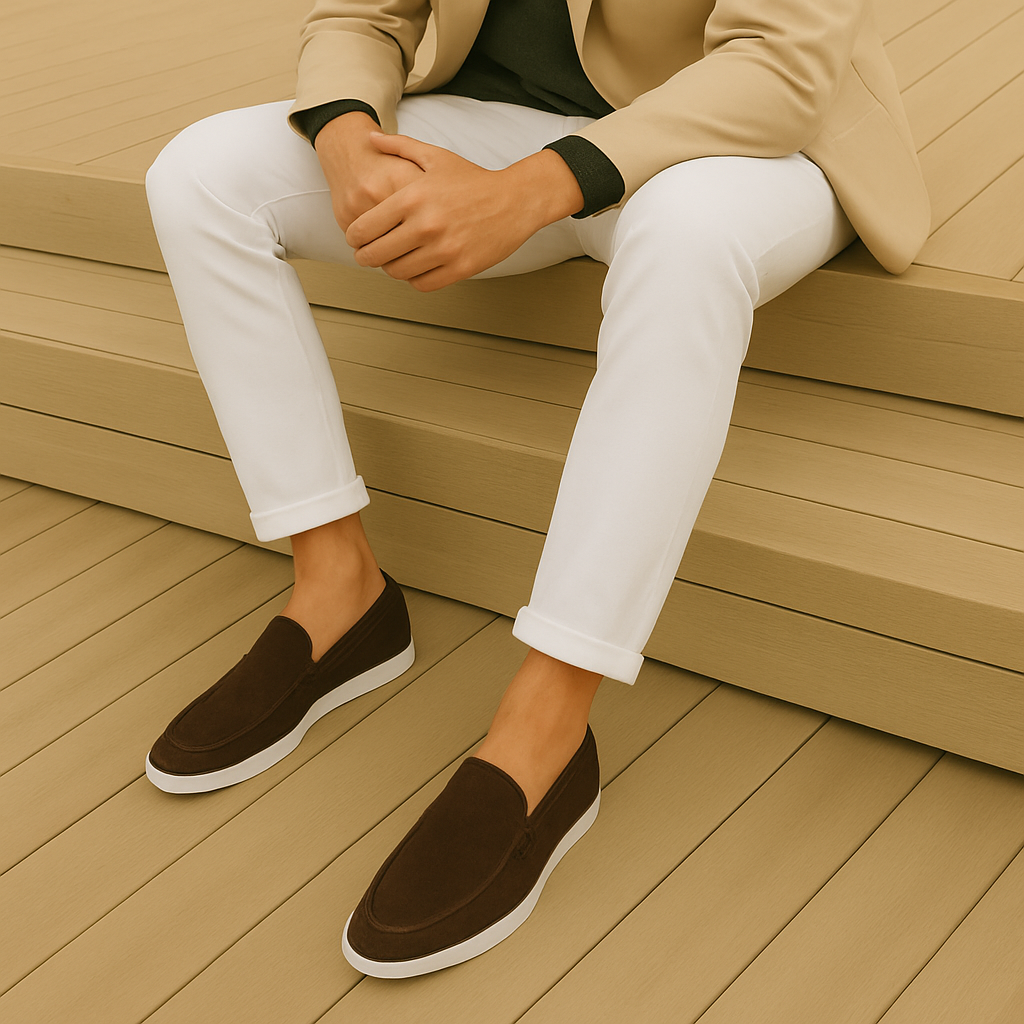 Wilco | Nette suède loafers