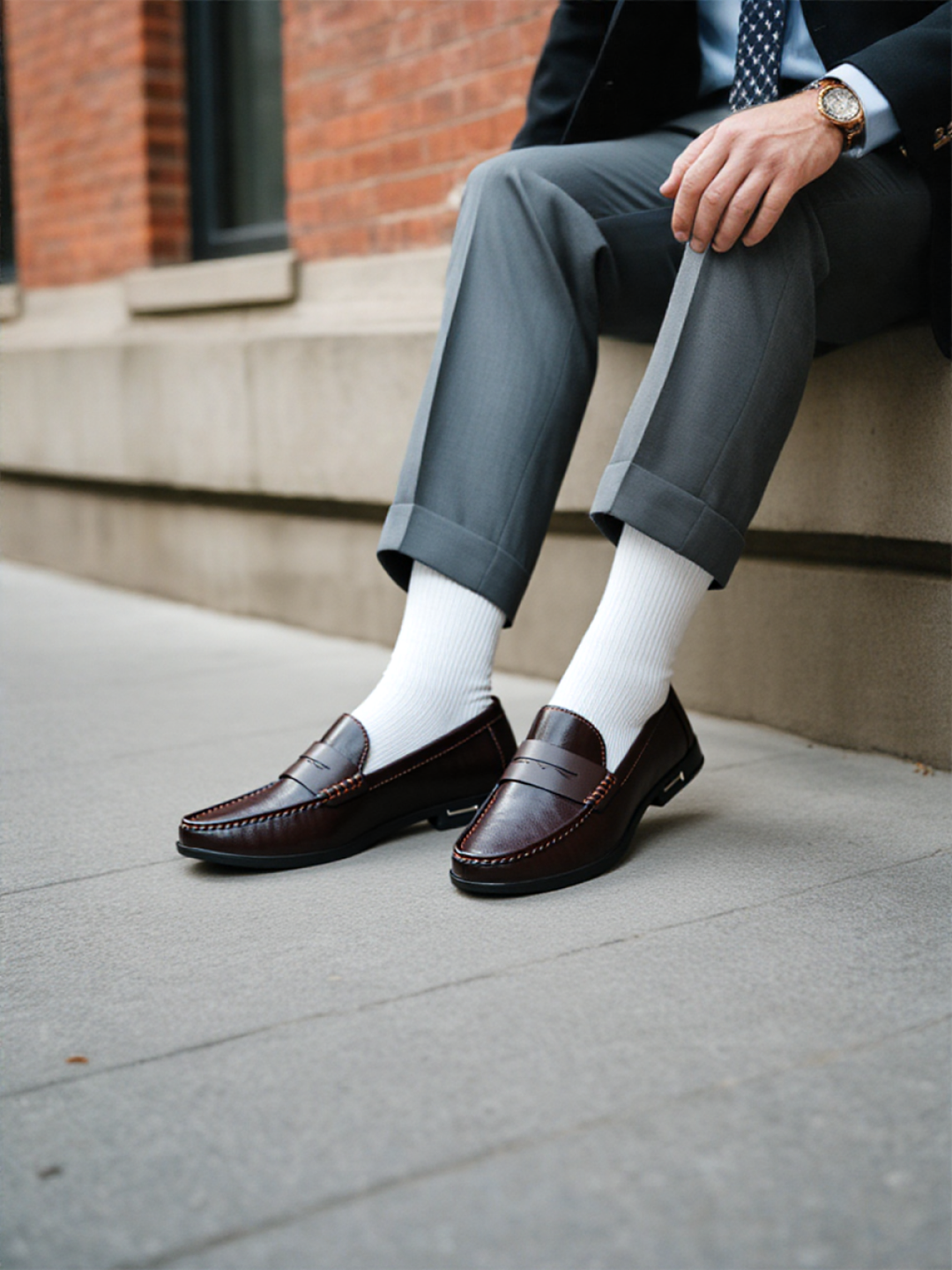 Ab | Penny loafers van premium leer
