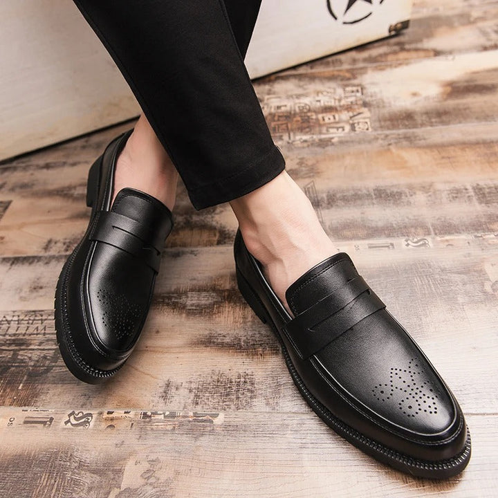Aldo | Penny loafers in Britse stijl