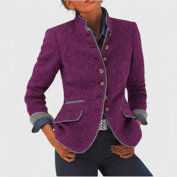 Annelies | Klassieke wollen blazer in beperkte oplage
