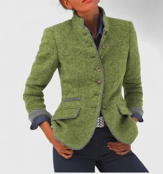 Annelies | Klassieke wollen blazer in beperkte oplage