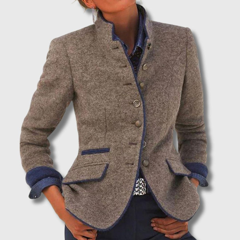 Annelies | Klassieke wollen blazer in beperkte oplage