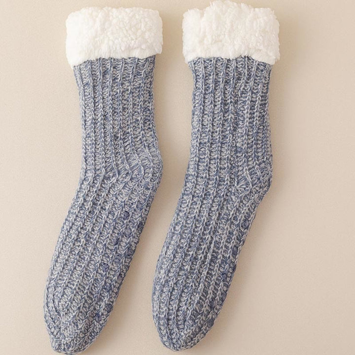 Evelien | Dikke fleece huissokken (2 paar)