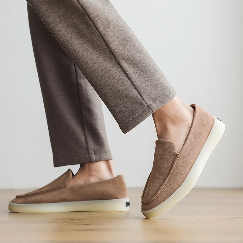 Benny | Klassieke suède business loafers