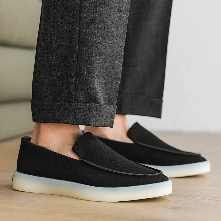 Benny | Klassieke suède business loafers
