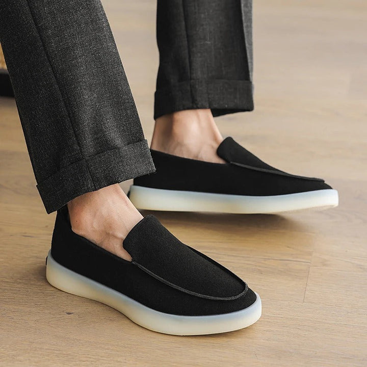 Benny | Klassieke suède business loafers