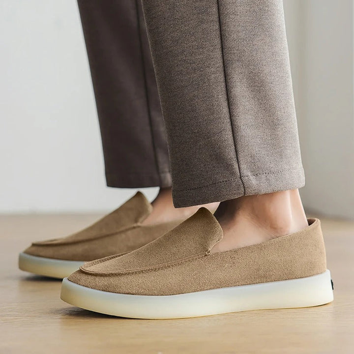 Benny | Klassieke suède business loafers