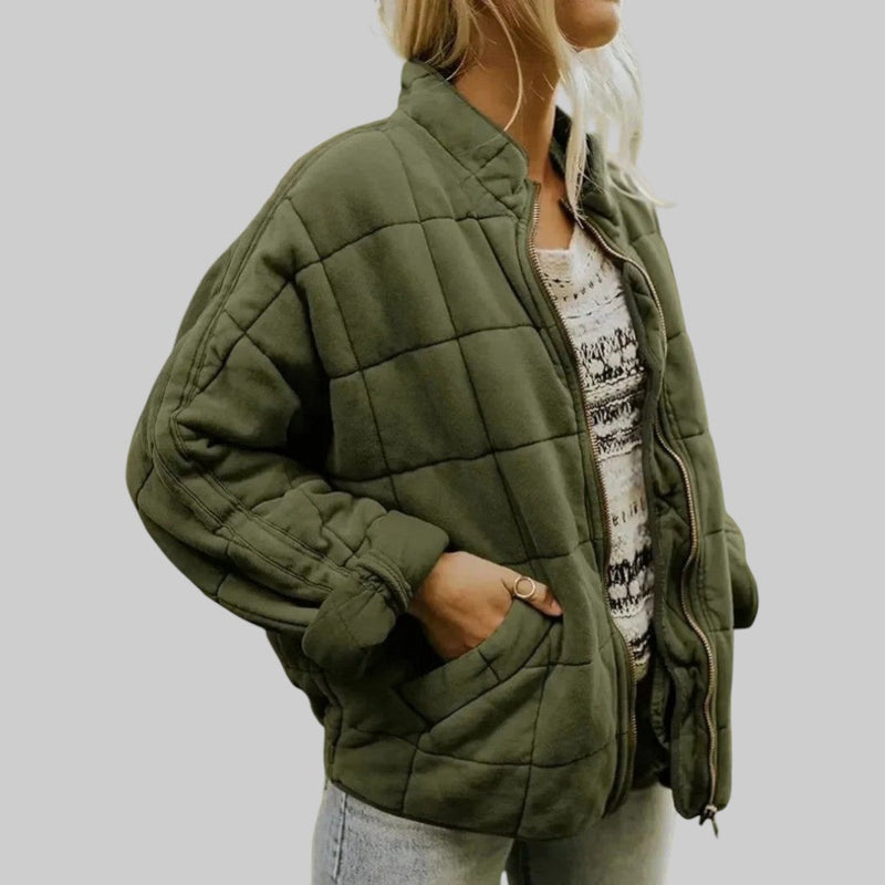 Bente | Elegante gevoerde oversized jas