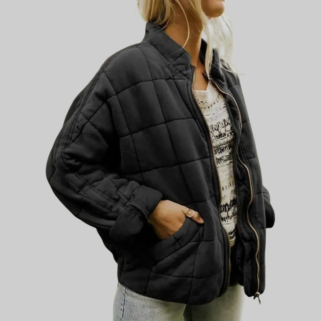 Bente | Elegante gevoerde oversized jas