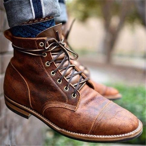 Bernard | Bruine vintage veterlaarzen