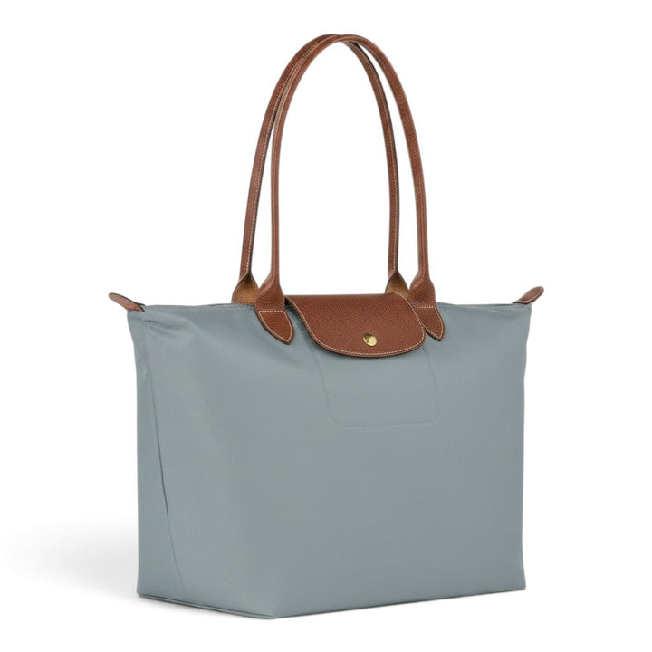 Bregje | Grote opvouwbare shopper in lichtgrijs