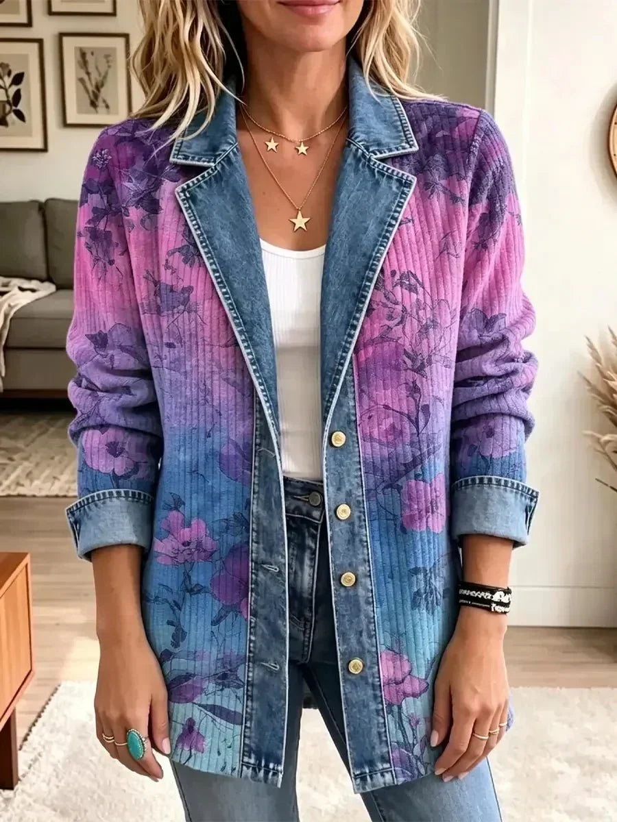 Bregje | Jasje met retro bloemenprint