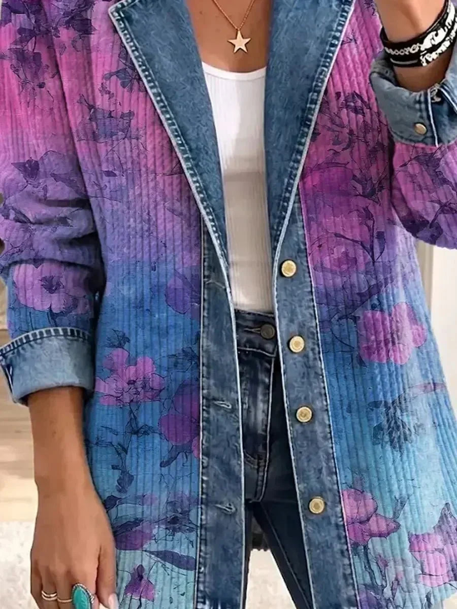 Bregje | Jasje met retro bloemenprint
